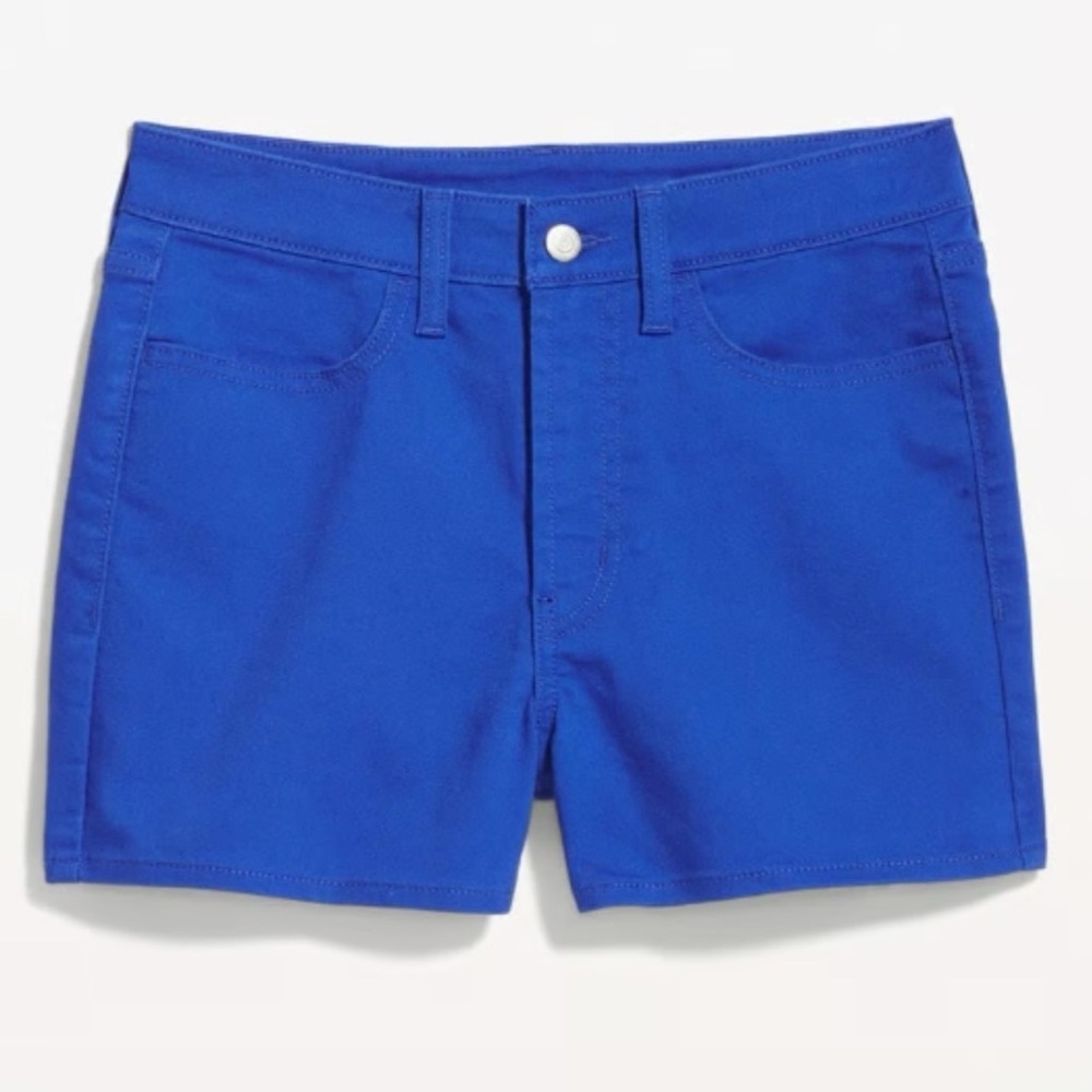 Old Navy Blue Denim High Rise Shorts